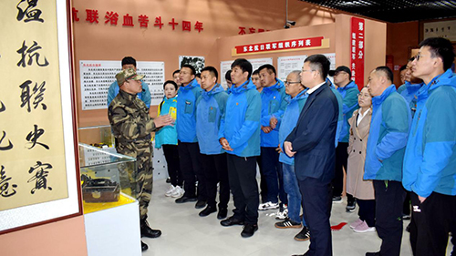 公司北景區(qū)運(yùn)營(yíng)黨支部“奮斗百年路 啟航新征程--學(xué)黨史、悟思想、辦實(shí)事、開(kāi)新局”寒蔥嶺密營(yíng)遺址愛(ài)國(guó)主義教育實(shí)地考察主題黨日活動(dòng)